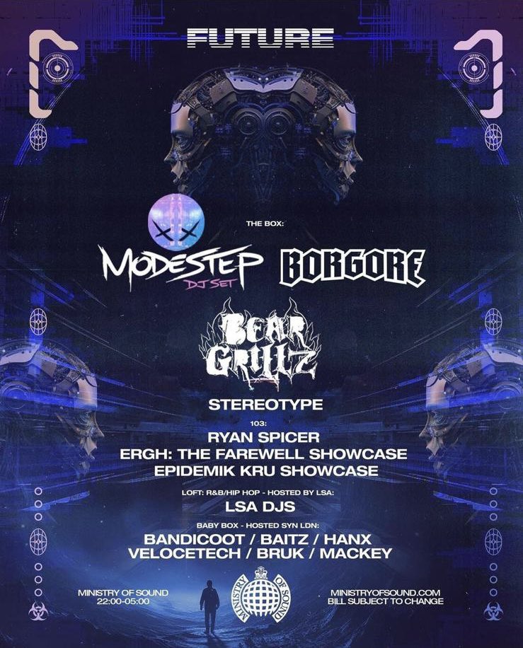 HanxDub's tweet photo. Pulling up to Ministry of Sound to do some damage for the SYN LDN family on October 6th. Tickets: https://t.co/cKpTVH98OF https://t.co/DuVdjhCu8v