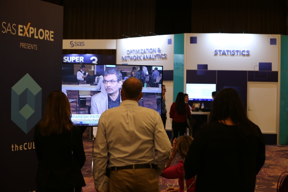 SASsoftware's tweet photo. We've had a blast with @theCUBE onsite at #ExploreSAS. 🎥 

Lots of great moments and interviews, that you can watch on demand: https://t.co/putCQea2AL

Generative AI, analytics, data science...come for the topics, stay for the talent ⭐ https://t.co/OVg2ZRsfcp