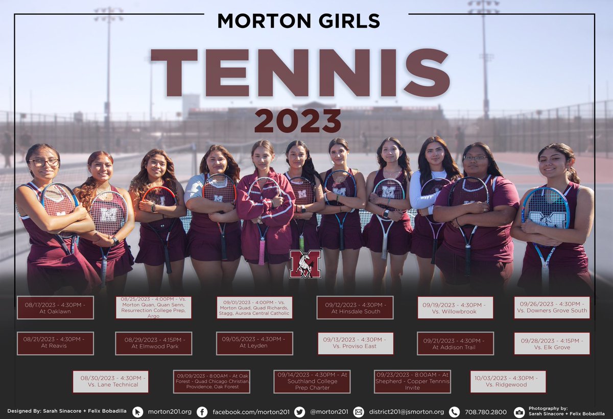 It’s been a while but we are back!!! Check out our first sports schedule of the year. Great design and photography by Sarah Sinacore assisted by Felix Bobadilla #mortonpride