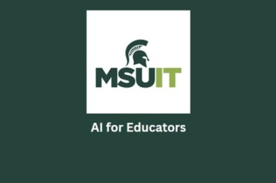 msu_teaching's tweet photo. Educators interested in learning more about ChatGPT in higher education look no further! Visit https://t.co/Ghr0GtXNDh to learn all about the basics of ChatGPT. https://t.co/eORngcSuD0