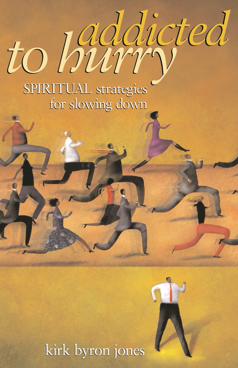 Addicted to Hurry: Spiritual Strategies for Slowing Down by Kirk Byron Jones 

Slow down to enjoy a moment while you absorb this encouragement to lessen today’s hectic pace. Get your copy here: buff.ly/3rlN4Lv
