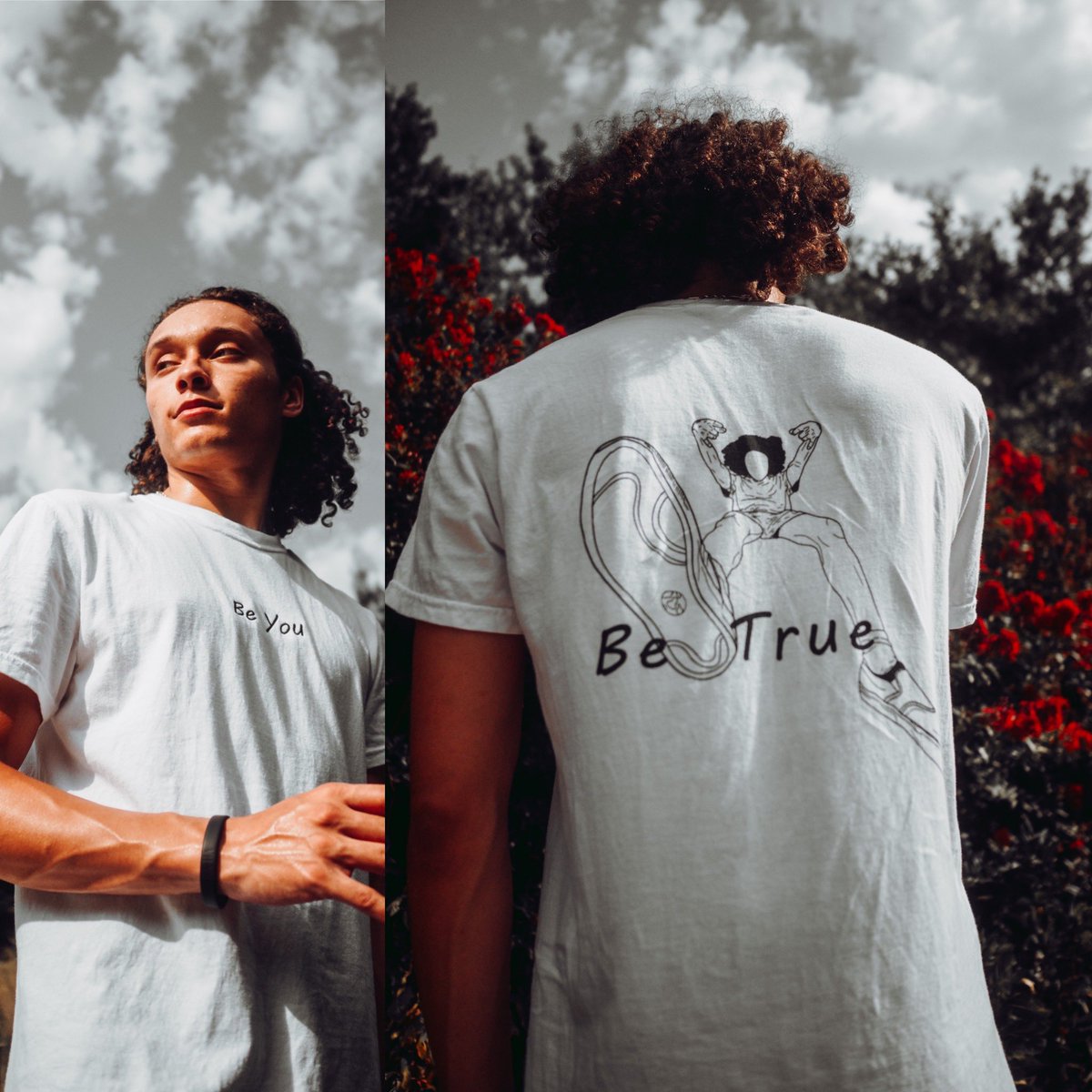 TruColours20's tweet photo. Be true,
Be you. 

- TCA, always creating to empower you to be yourself.🌎❤️

Catch this tee and other affirmation tees on our website!

#trucoloursapparel #tshirts #photograghy #SmallBusiness https://t.co/1GR2WaObzZ