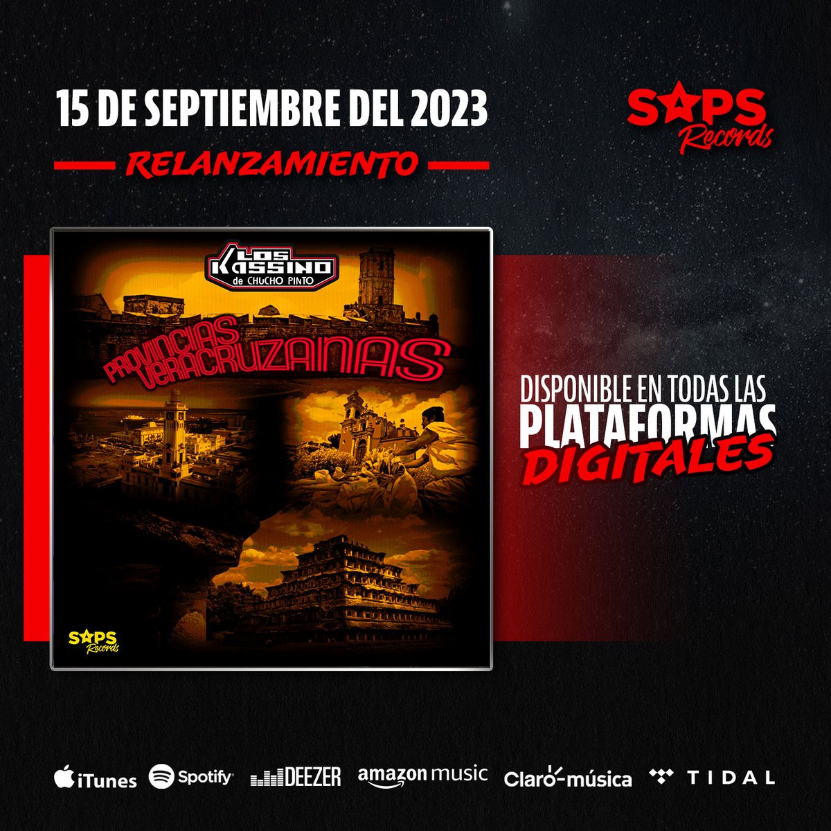 ¡No se pierdan este viernes el relanzamiento de "Provincias Veracruzanas"!
onerpm.link/198360622538