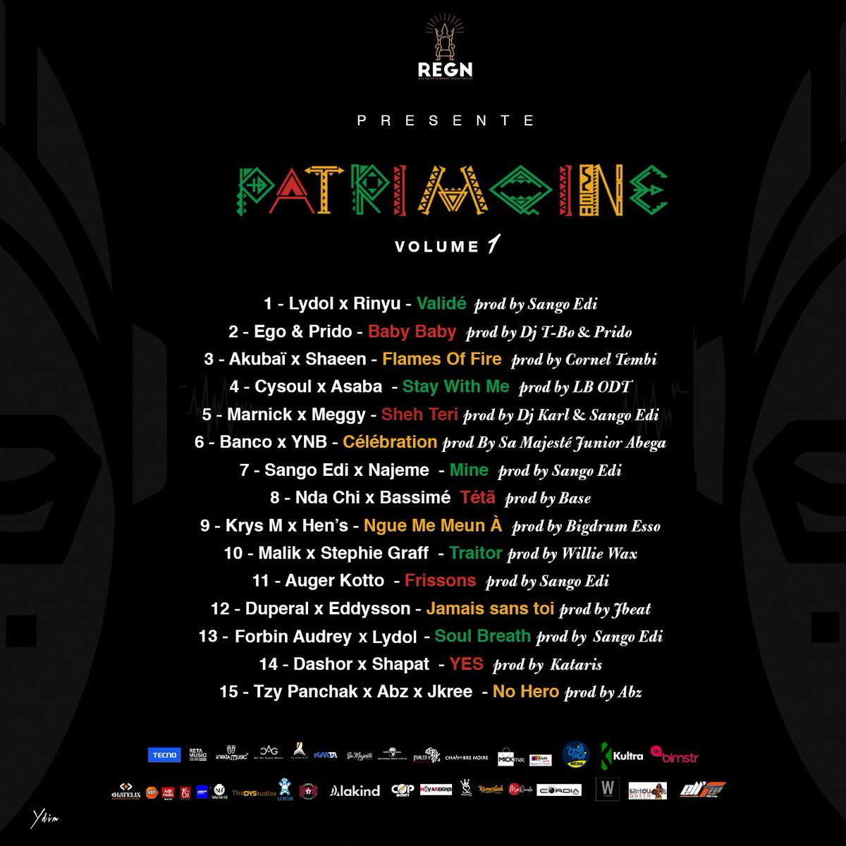 <a href="/lovesongjen/">JEN</a> La tracklist du projet #Patrimoine Volume 1