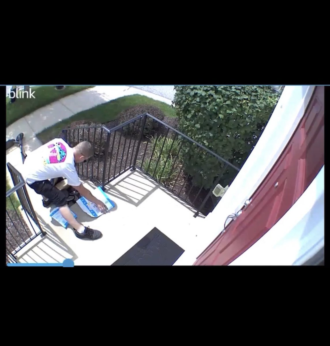 AnneLureaTV's tweet photo. CAUGHT ON CAMERA: This man was caught stealing packages from a South Bend teacher’s front porch. Those items - school supplies for her special needs preschool classroom.

I’ll have the full story tonight at 5 on WSBT. https://t.co/Li0fsQT42Z