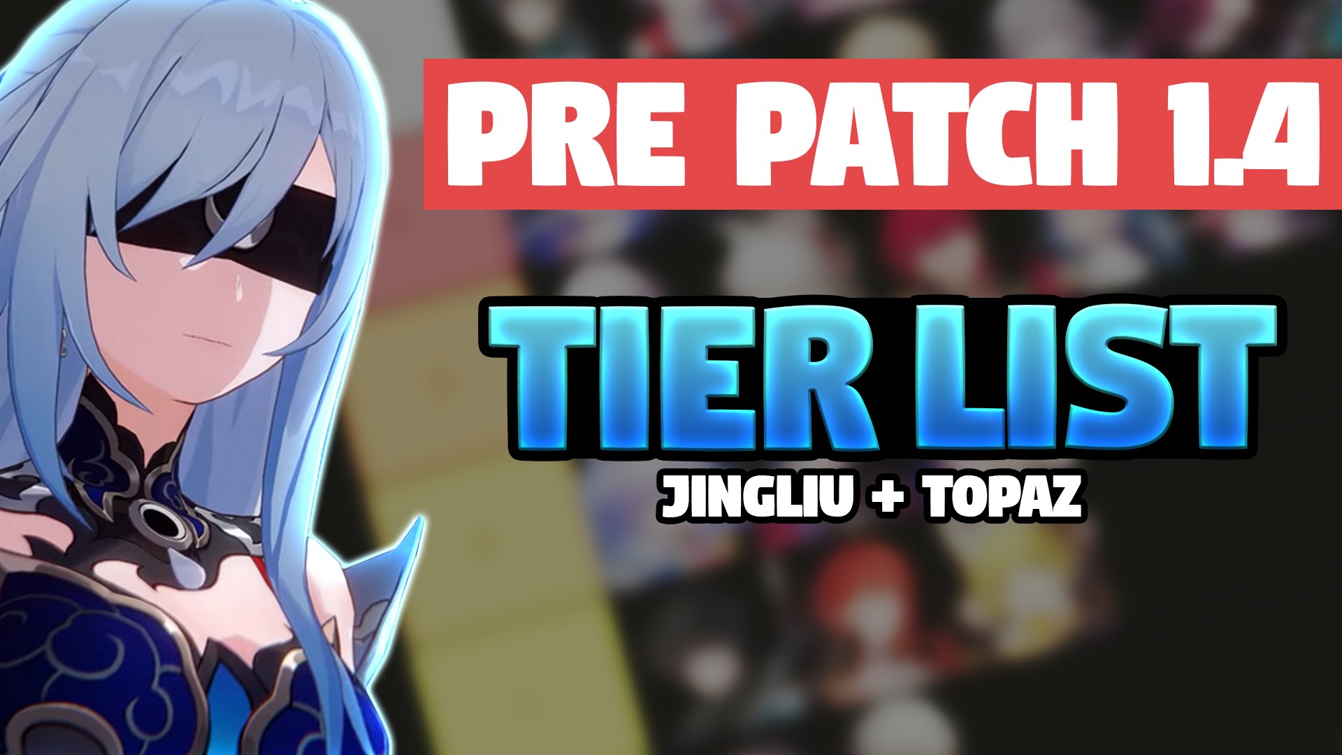 SipSipStefen on X: - HONKAI: STAR RAIL TIER LIST UPDATE - MY FIRST LOOK  INTO JINGLIU AND TOPAZ PLUS EVERYONE ELSE! Shares appreciated as always 💙  #HonkaiStarRail #StarRail  / X