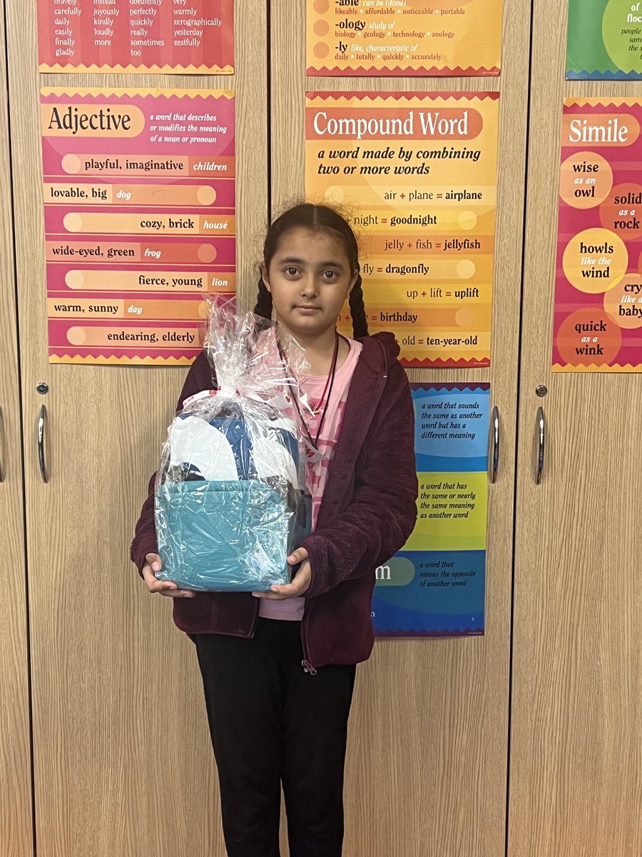 Congratulations to Siya and her family! They participated in the ⁦<a href="/School25PTO/">School 25 PTO</a>⁩ raffle and won a Wawa gift basket! #LionPride ⁦<a href="/25Lafayette/">Lafayette Estates School #25</a>⁩