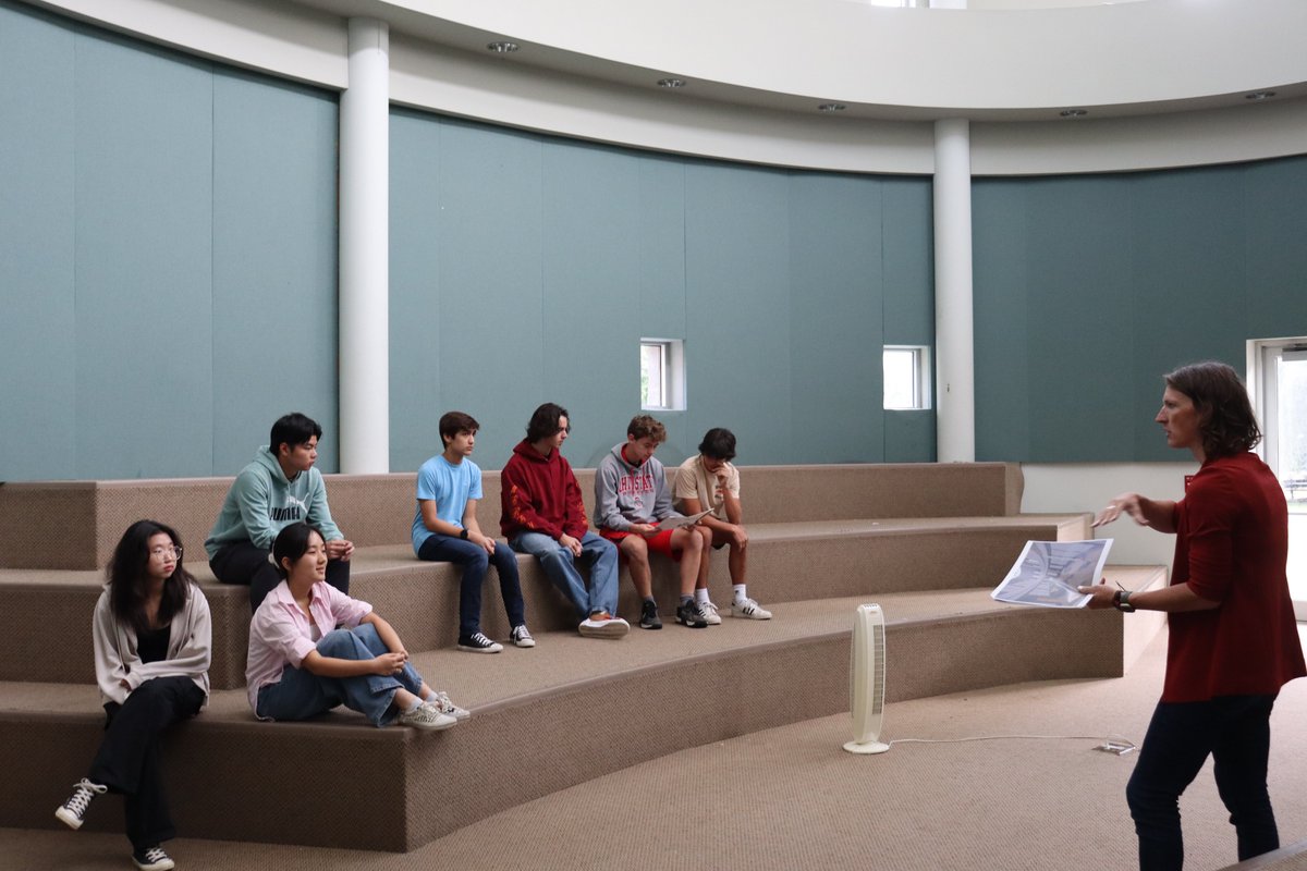 Today at #LRA, we held the first-ever meeting of the Institute For #Business and #Entrepreneurship. This student-led initiative includes a spirit store &amp; coffee shop that will be constructed in the CRC and run by the students. We are excited to get underway on this new endeavor!