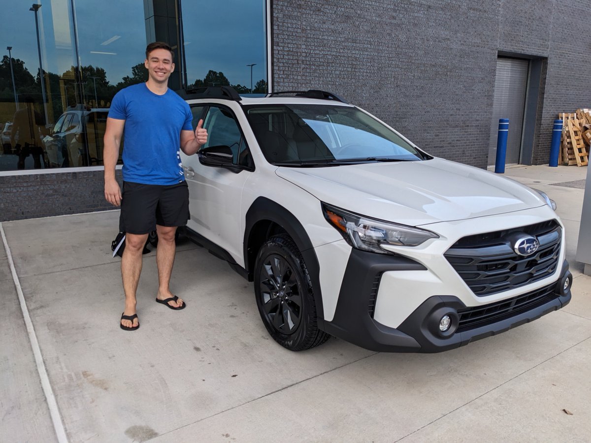 Thank you Stanislav Barilov for the purchase of your 2024 Outback Onyx XT with Internet Sales Consultant Guy Mauro!

 #JKSHC #JimKeras #Jimkerashc #jimkerassubaruhackscross #subaruhackscross #subaru #memphis #midsouth