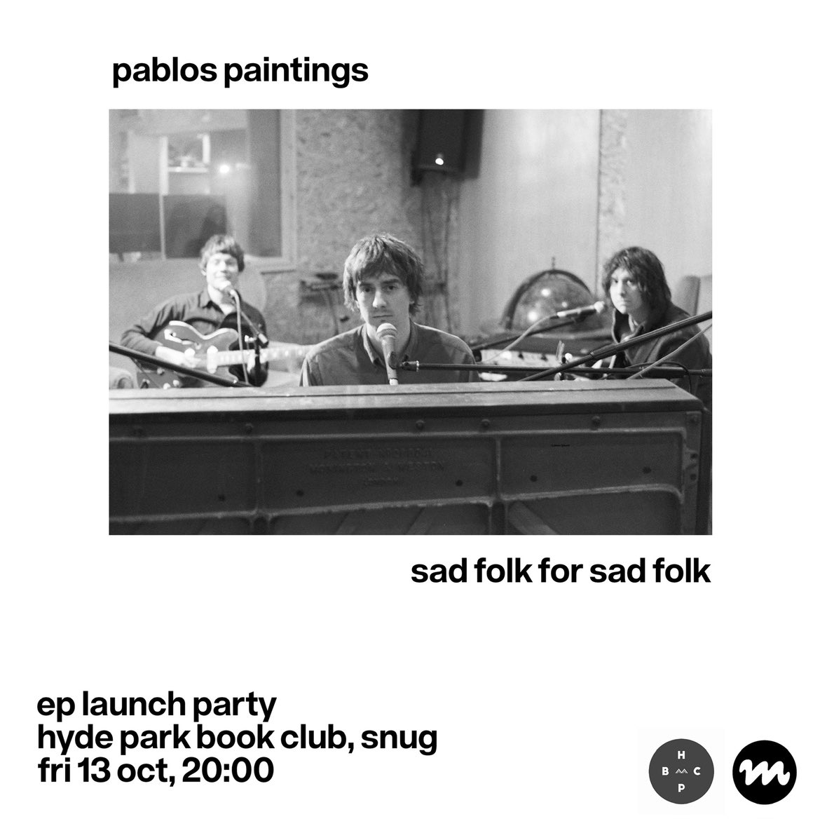 Over the moon to announce we’ll be playing a special show at <a href="/HPBCLeeds/">Hyde Park Book Club</a> for our EP launch on Friday Oct 13th! Grab your tickets here! ⬇️

🎟️ link.dice.fm/n7ab04ba8d07