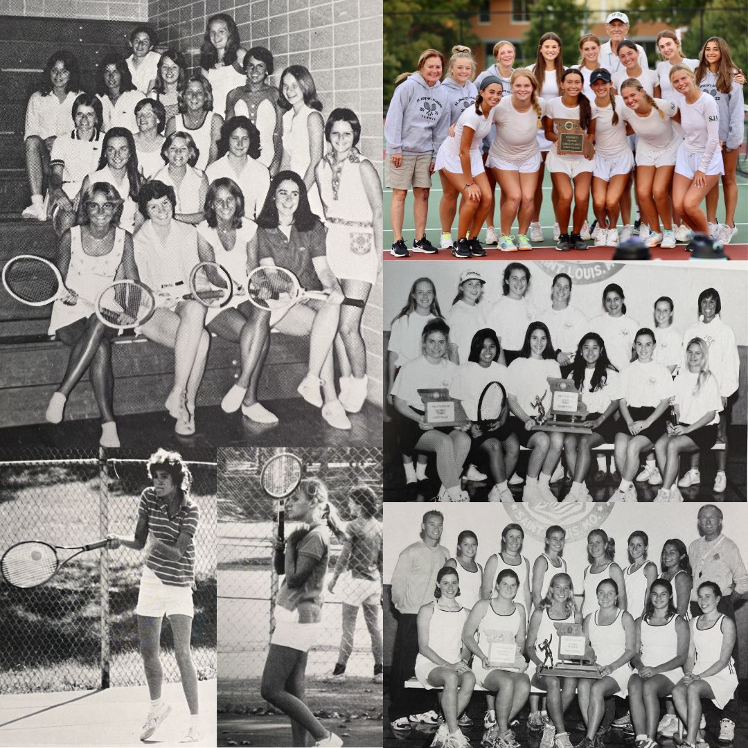 StJoeAngels's tweet photo. We are excited to announce that the St. Joseph’s Academy Tennis Program is being inducted into the Missouri Sports Hall of Fame as a part of their Class of 2023, as well as current SJA Tennis coach, Doug Smith!
#NotIButWe #StrongValuesStrongWomen #halloffame #tennis @MoSportsHall https://t.co/4cHxH3iZ0a