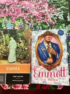 amyfranklinwill's tweet photo. @LevACRosen Just finished ARC. EMMETT is the best thing to happen to Emma since Clueless. Love, love, love. I hearby bestow the Austen scholar mark of approval 😉Can't wait to sell this puppy @rakestrawbooks https://t.co/AblnlutPLu