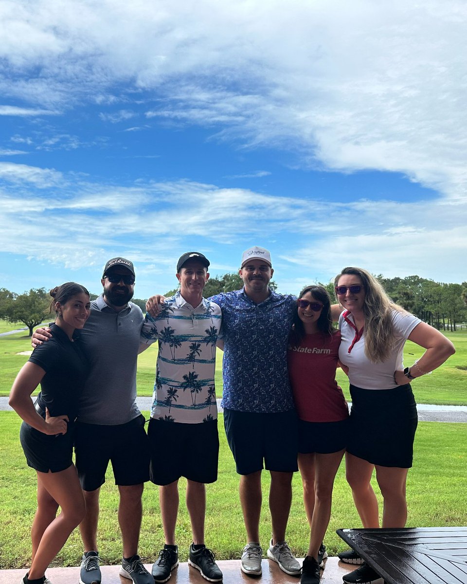 Thank you to the Dunedin Chamber for putting on a fantastic golf event; so sad that it was cut short due to the weather. Thanks again, and we can't wait for the next one! #statefarm #goodneighbor #teamstuiso #makeinsurancefunagain
