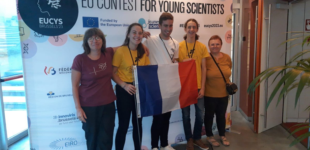 LyceeMonteil's tweet photo. 🤞à l’équipe du @LyceeMonteil 
Mercredi 13 septembre, cérémonie d’ouverture avec Aymeric comme porte drapeau de la France. Et le concours international EUCYS comme à Bruxelles.@DAACToulouse @Sciences_Ecole https://t.co/HFriYfdJDq