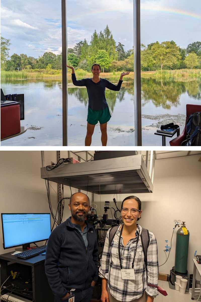 Reconnected with @BeyeneAbraham and his lab's amazing science at HHMI + (got to check out their not too shabby lodging)!