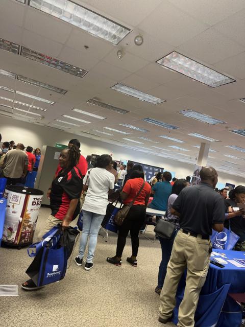 LRinspiresatWCC's tweet photo. Today Goes Down in Sparks Campus History As The Largest Turn-Out at a Hiring Event, Sponsored by The Incomparable, Sharla Harris, (Career Specialist)! They Voted With Their Feet, as a Sage Mentor Once Said &amp; Over 300 + People Came! WOW! Congrats to You Sharla &amp; Your Team! https://t.co/4vbznQD8fs