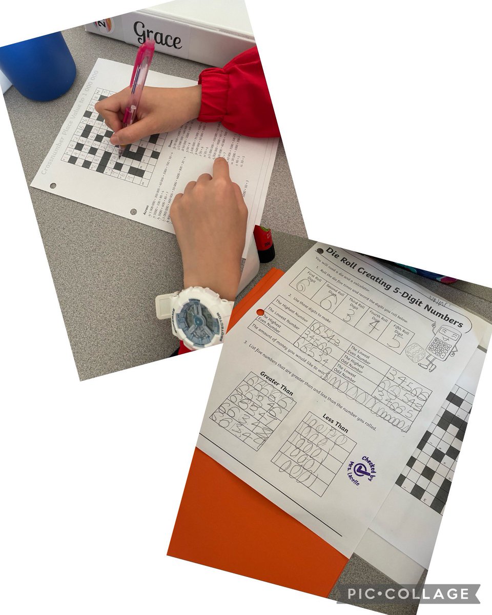 MsScottTeaching's tweet photo. Grade 6’s worked on representing whole numbers in both standard and expanded form! They used place value charts to practice using whole numbers up to 1 million. We also discussed ways we use and recognize large numbers in everyday life. Great work :) @StCeciliaOCSB @j_lacelle https://t.co/XvV6rDhjWN