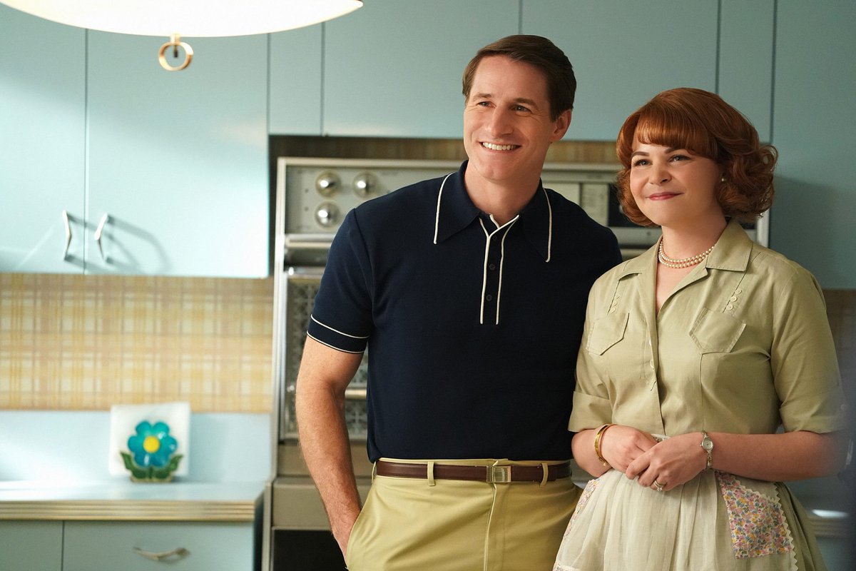 Britinlove1's tweet photo. I can't believe I never watched this.  2 episodes in, and I am hooked. Thank you, @BritinLoving
I love how it has the three timelines, 1963, 1984, and 2019.  #WhyWomenKill https://t.co/OsMRSOxIQm