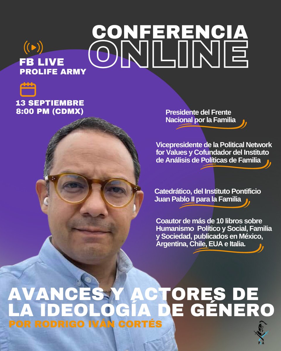 No te puedes perder esta importante conferencia por nuestro Presidente <a href="/rodrigoivanc/">Rodrigo Ivan Cortes</a>.

¡Te esperamos HOY a las 8:00 pm!