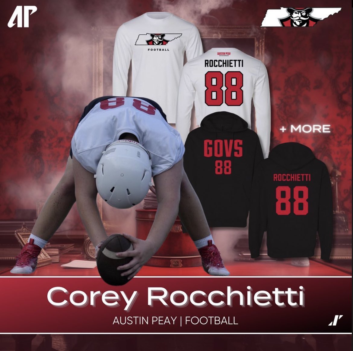 Happy to partner with Influxer to bring my new official Austin Peay shirts and hoodies with my last name and jersey number. 

click the link below, find football, and find my name ⬇️⬇️⬇️

influxermerch.com/pages/austin-p…