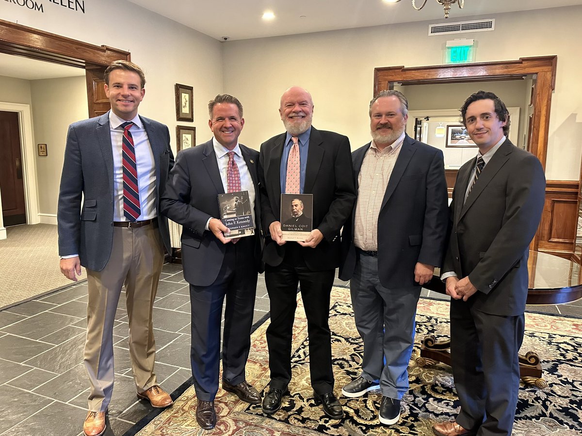 Michael T. Benson (@michaeltbenson) on Twitter photo A real honor to have presidential scholar and retired <a href="/NavalWarCollege/">U.S. Naval War College</a> professor Stephen Knott <a href="/CCUChanticleers/">Coastal Carolina University</a> today for our annual #ConstitutionDay speech. Even more honored to receive a signed copy of his latest book on #JFK A real honor to have presidential scholar and retired <a href="/NavalWarCollege/">U.S. Naval War College</a> professor Stephen Knott <a href="/CCUChanticleers/">Coastal Carolina University</a> today for our annual #ConstitutionDay speech. Even more honored to receive a signed copy of his latest book on #JFK