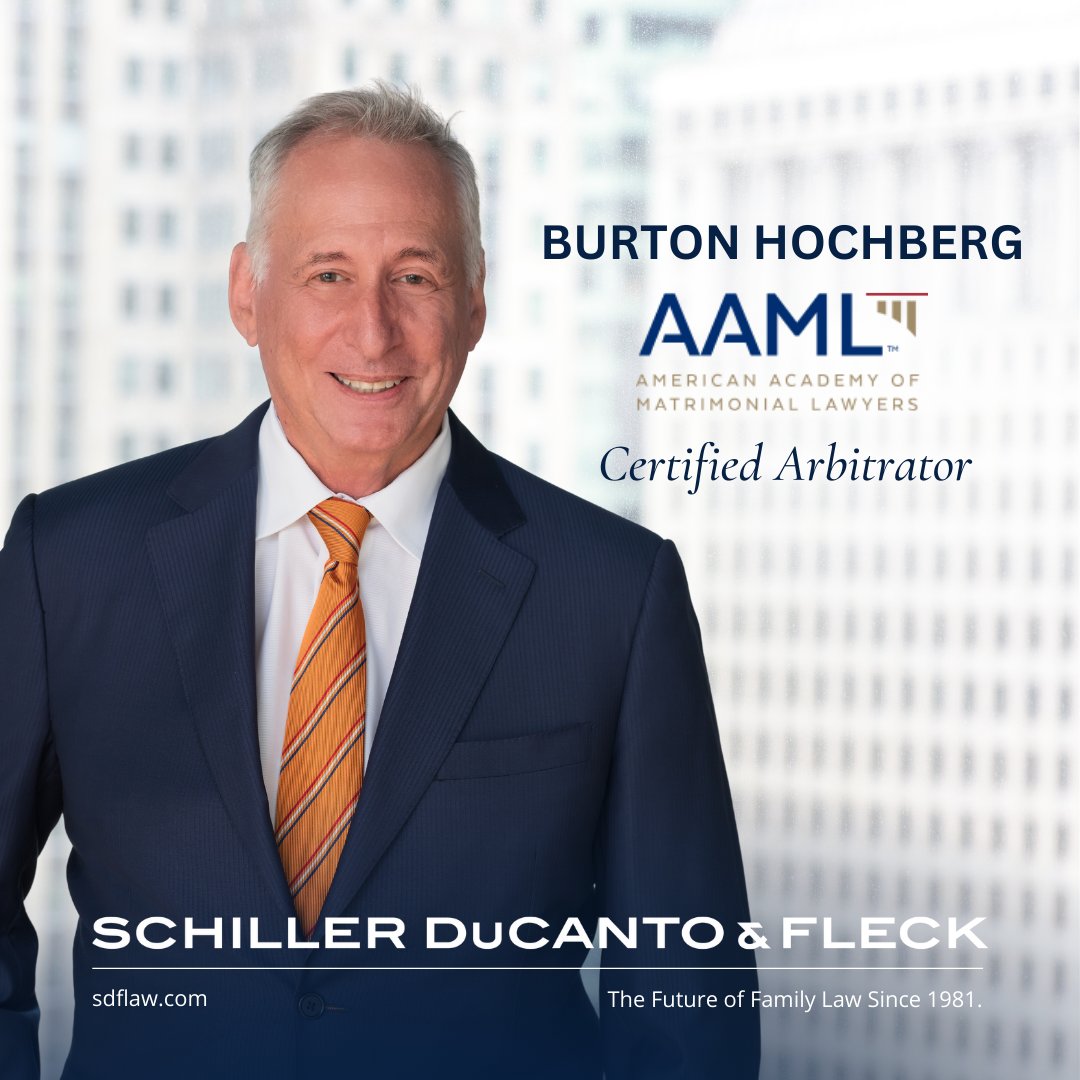 Congratulations to our Partner, Burton Hochberg, for achieving his arbitration certification from the AAML. This notable accomplishment distinguishes him as one of just 12 attorneys in Illinois who have earned AAML certification.

Learn more:
sdflaw.com/news/detail/is…