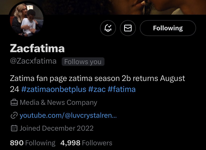 PettyPleaseBFFR's tweet image. You not following @Zacxfatima (fox5) for all things @betplus @SistasOnBET #ZatimaOnBetPlus  what are you doing?  #TheSource #TheReason #Fox5HadItFirst