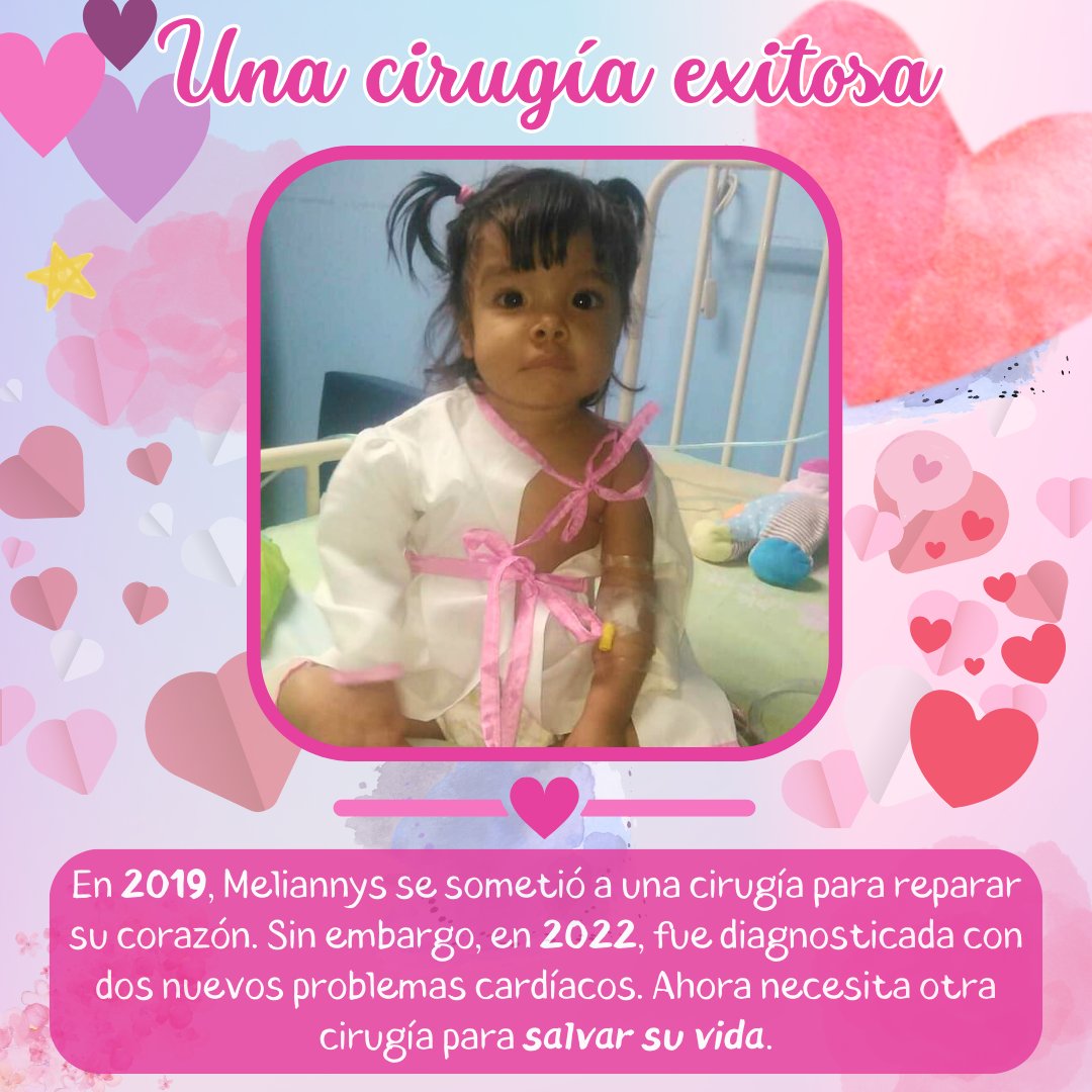 FunInfa's tweet photo. Estimada Gobernadora @Soykarinacarpio hoy le extendemos un llamado desde el corazón. 🙏 Meliannys necesita nuestra ayuda para su operación de corazón. Este es el Instagram de esa tierna niña que nos necesita: https://t.co/Uvj5xcRo0V💖✨ #AyudaParaMeliannys #UniendoCorazones https://t.co/CNw3dJAaxv