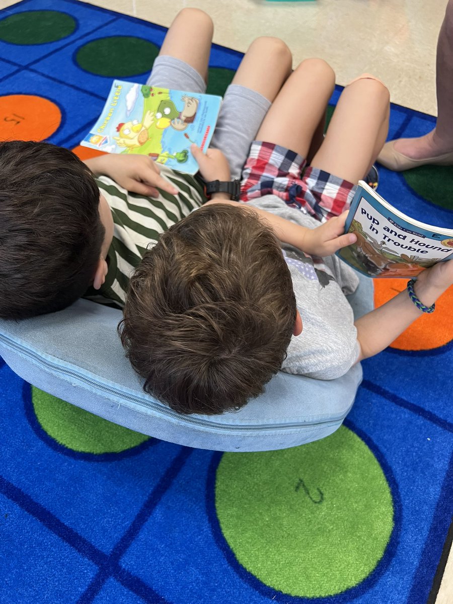 Launching partner reading was a success! These first graders learned how to work with their reading partner, they started this school year strong! #WeAreChappaqua #RBPride