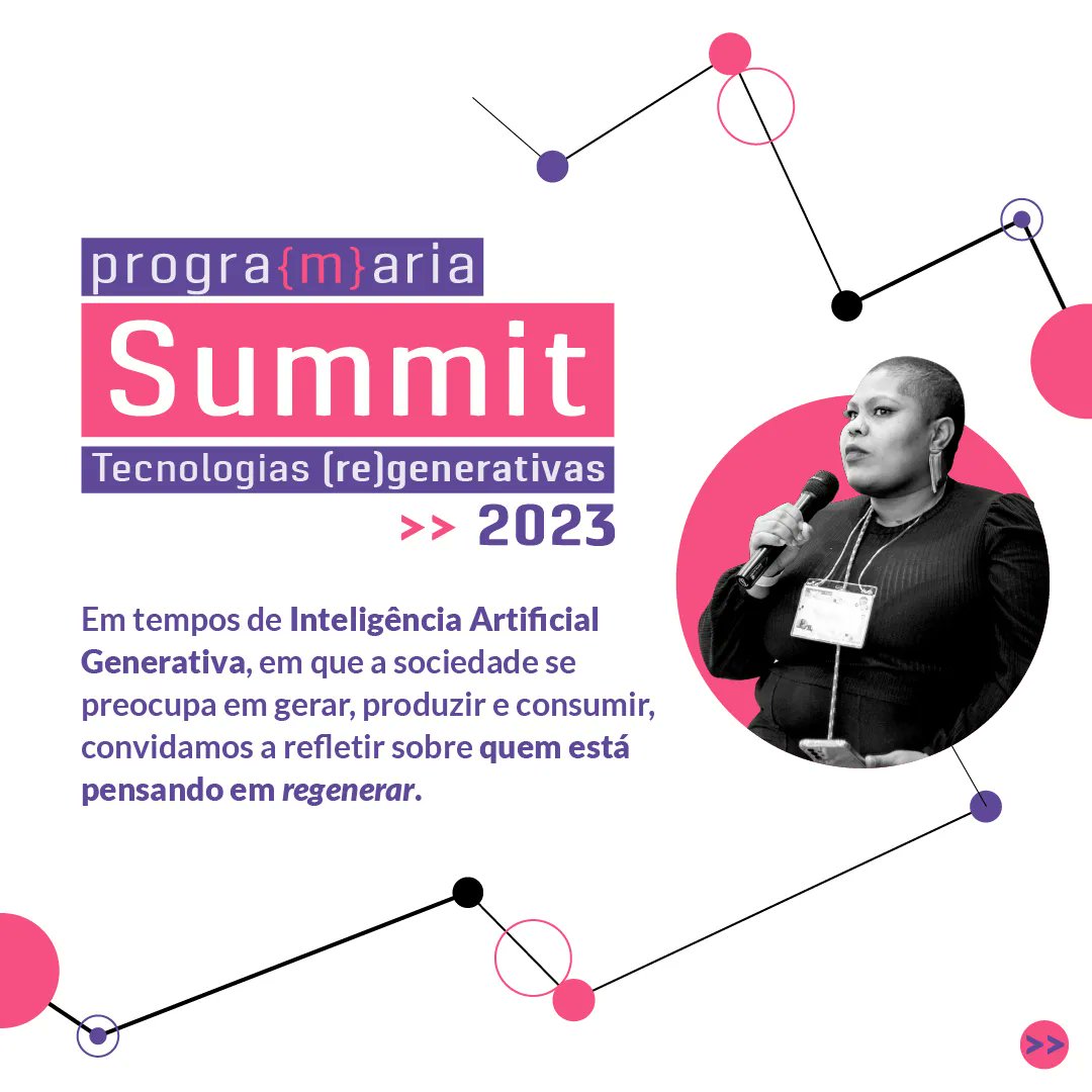 techinrio's tweet image. Prepara pro maior evento de diversidade e inclusão de gênero na tecnologia!
O #PrograMariaSummit2023 vai rolar online nos dias 21, 28, 29 e presencial em SP no sabadão, dia 30 de setembro.
Claro que a diretoria vai colar em peso pra acompanhar esse eventaço!
Curtiu? Então só vem!