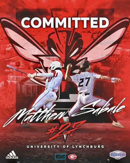 God is great! I am extremely blessed and honored to announce my commitment to the University of Lynchburg.I would like to thank my family, all my coaches, and my teammates for their support helping me throughout my baseball journey. <a href="/757_Baseball1/">757Baseball</a> <a href="/CoachBeaz/">Travis Beazley</a> <a href="/moscagr/">Oscar Garcia</a> <a href="/CSCNorfolk/">Coastal Sports Center</a>