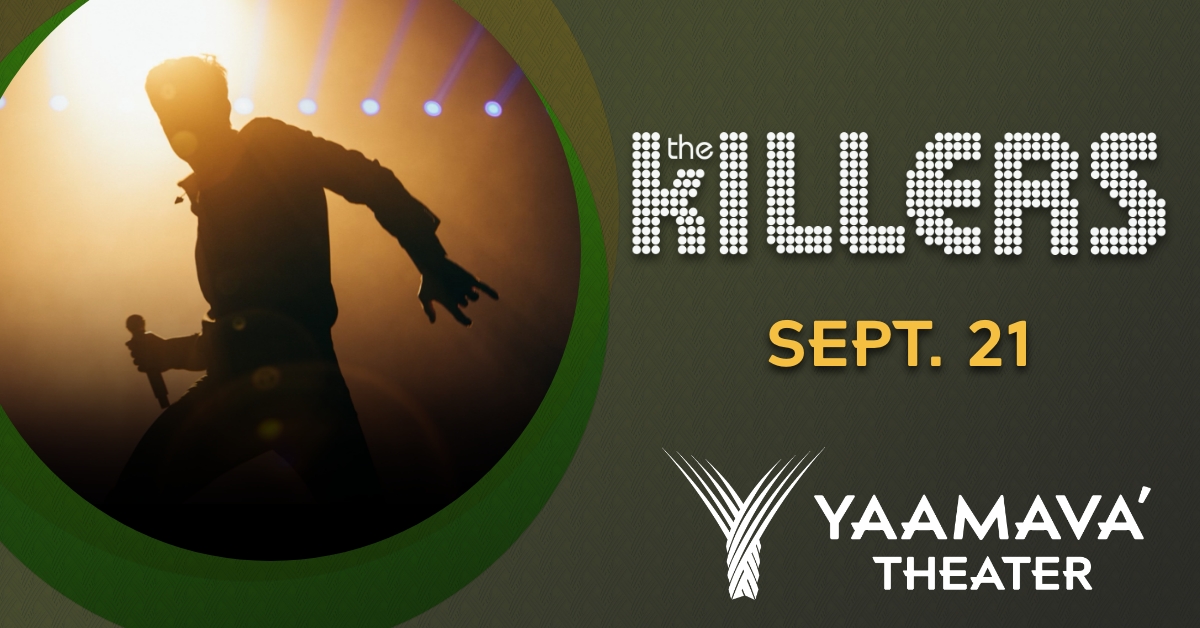 ALT 98.7 (@alt987fm) on Twitter photo Ready for a KILLER good time? Listen to <a href="/BookerStryker/">ALT 98.7 Afternoons With Booker & Stryker</a> today at 5pm for your chance to see <a href="/thekillers/">The Killers</a> at <a href="/Yaamava/">Yaamava' Resort & Casino</a> next Thurs! Ready for a KILLER good time? Listen to <a href="/BookerStryker/">ALT 98.7 Afternoons With Booker & Stryker</a> today at 5pm for your chance to see <a href="/thekillers/">The Killers</a> at <a href="/Yaamava/">Yaamava' Resort & Casino</a> next Thurs!
