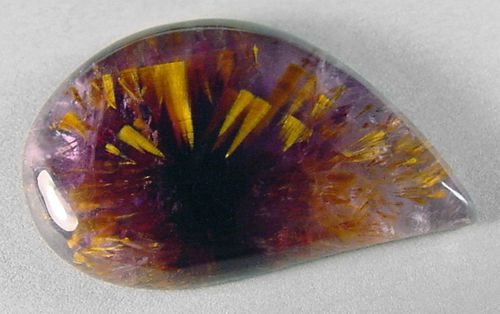 I am a little biased but one of these minerals has a much cooler habit. (Amethyst with Cacoxenite)