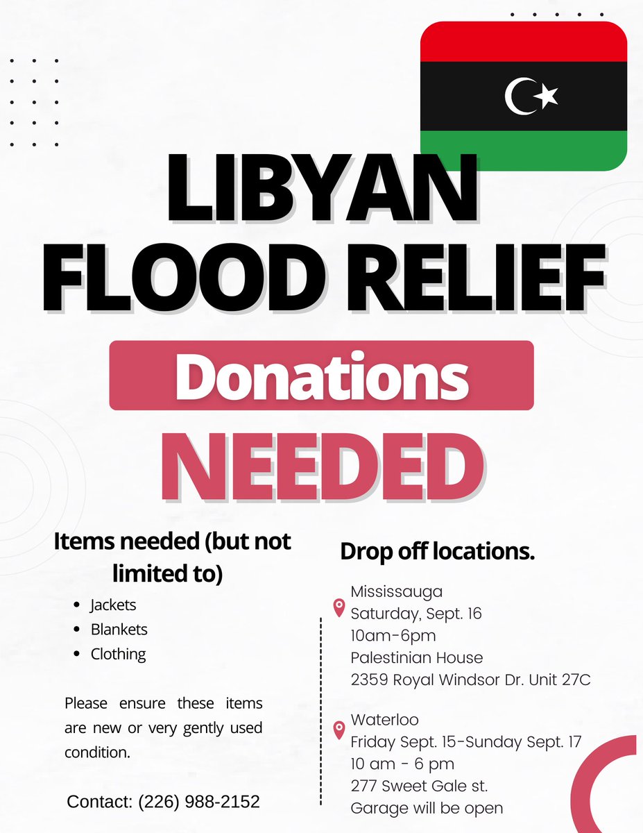 SumayyahG's tweet image. For those in the GTA/Toronto