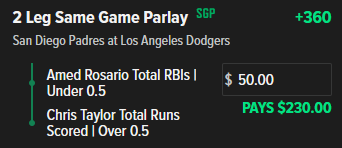 Lineup_Guy's tweet photo. Against lefties Rosario has been ahead of Taylor aside from when Taylor lead off since Mookie was hurt. Mookie is back and I expect Rosario before Taylor in the middle of the order. CZR plays below:

#bettingpicks #GamblingTwitter https://t.co/gvulJas4g4