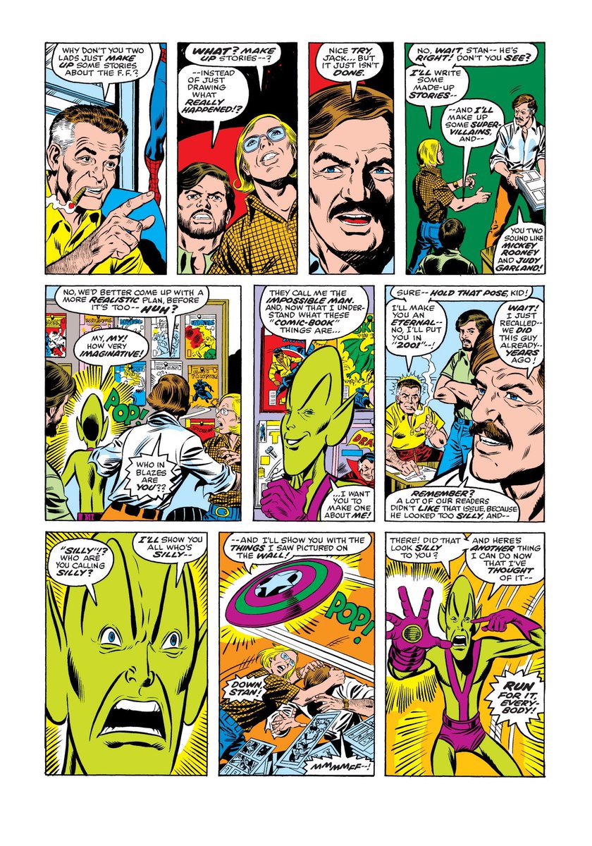 HypertimePod's tweet photo. Some images noted in the podcast including these ones showcasing #GeorgePerez living in both #MarvelComics and #dccomics worlds. https://t.co/miFa2kMJty