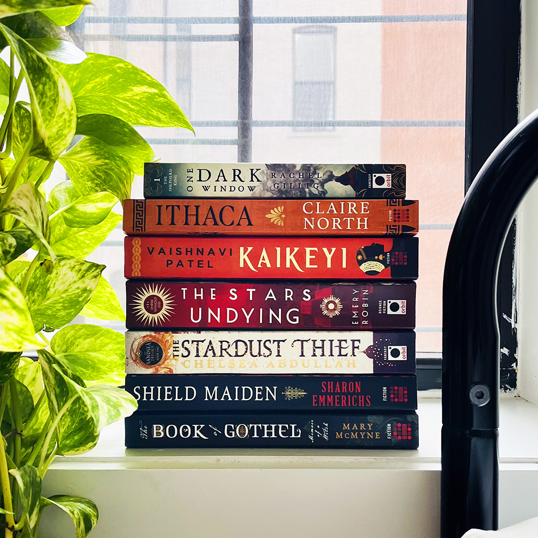 Enter for a chance to win this bundle of retellings &amp; reimaginings! To enter: like, repost, and follow <a href="/orbitbooks/">Orbit Books</a>.

No purchase necessary. US only. 18+. Ends at 11:59pm EST on 9/15/23. Official Twitter giveaway rules apply. bit.ly/3qkIGJm