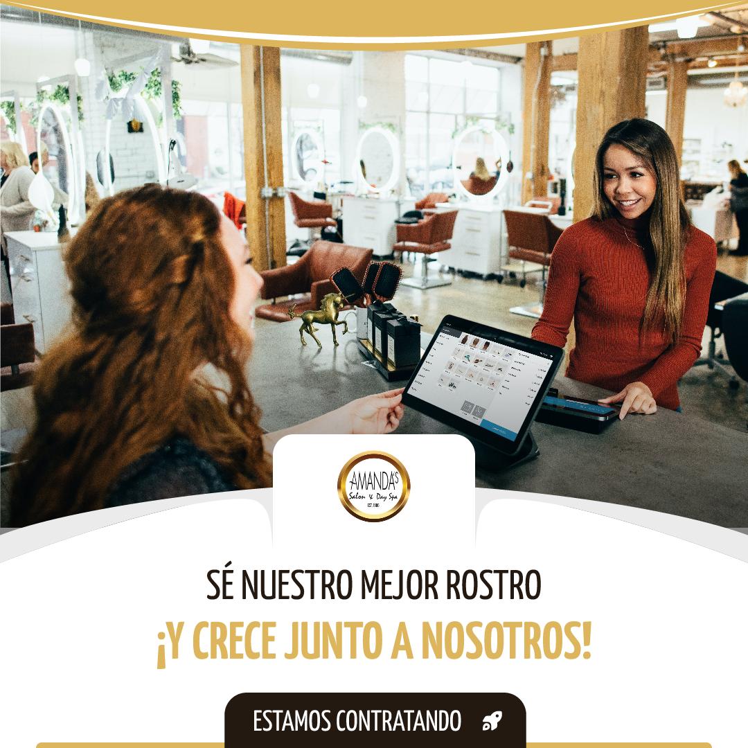 AMANDASSALON's tweet photo. Envianos tu CV vía WhatsApp y se parte de nuestro #AmandasTeam 7729-7940 https://t.co/R90mHzv0MJ