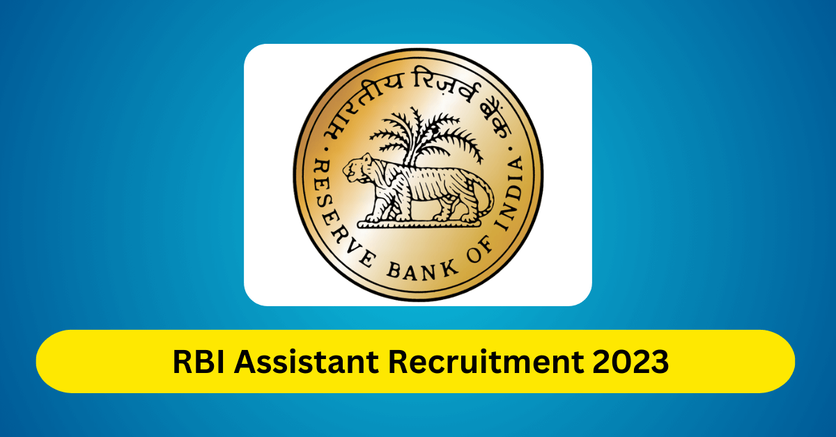 RBI Assistant 2023– Apply Online for 450 Posts freenaukriwale.com/rbi-assistant-…