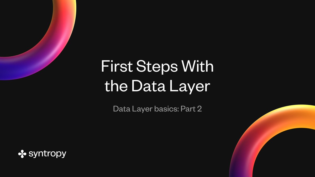 Full nodelarla gerçek zamanlı #blockchain verilerinde gezinmek göz korkutucu olabilir.

Sadece birkaç adımda #Syntropy'nin Veri Katmanında ustalaşın ve geliştirici olarak erken erişimi güvence altına alma fırsatını kullanın.

Buradan başlayın 👇
youtube.com/watch?v=52EZ3E…