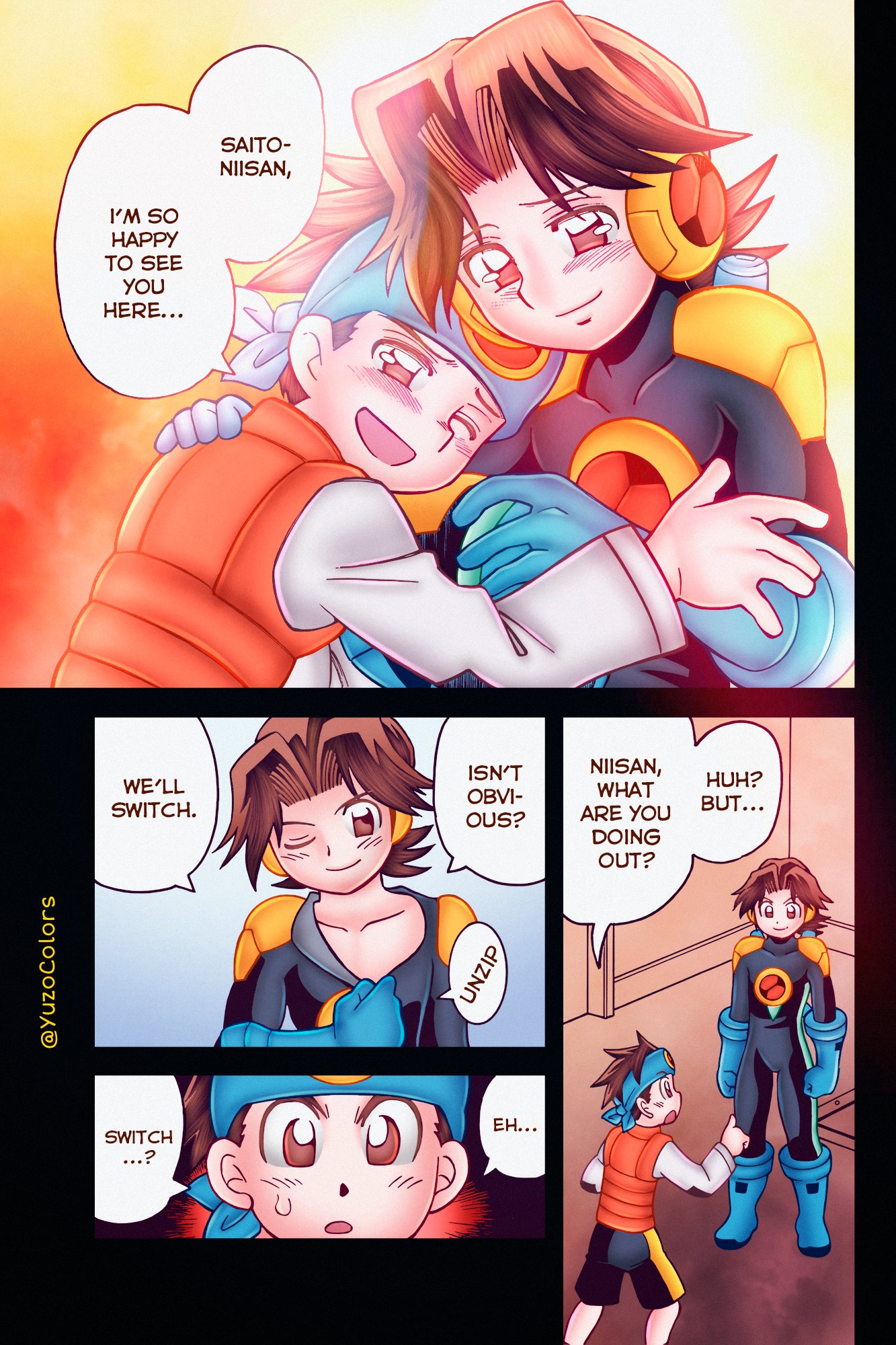 𝕐𝕦𝕫𝕠.🎨 COMMS OPEN в X: „Megaman NT Warrior - Special