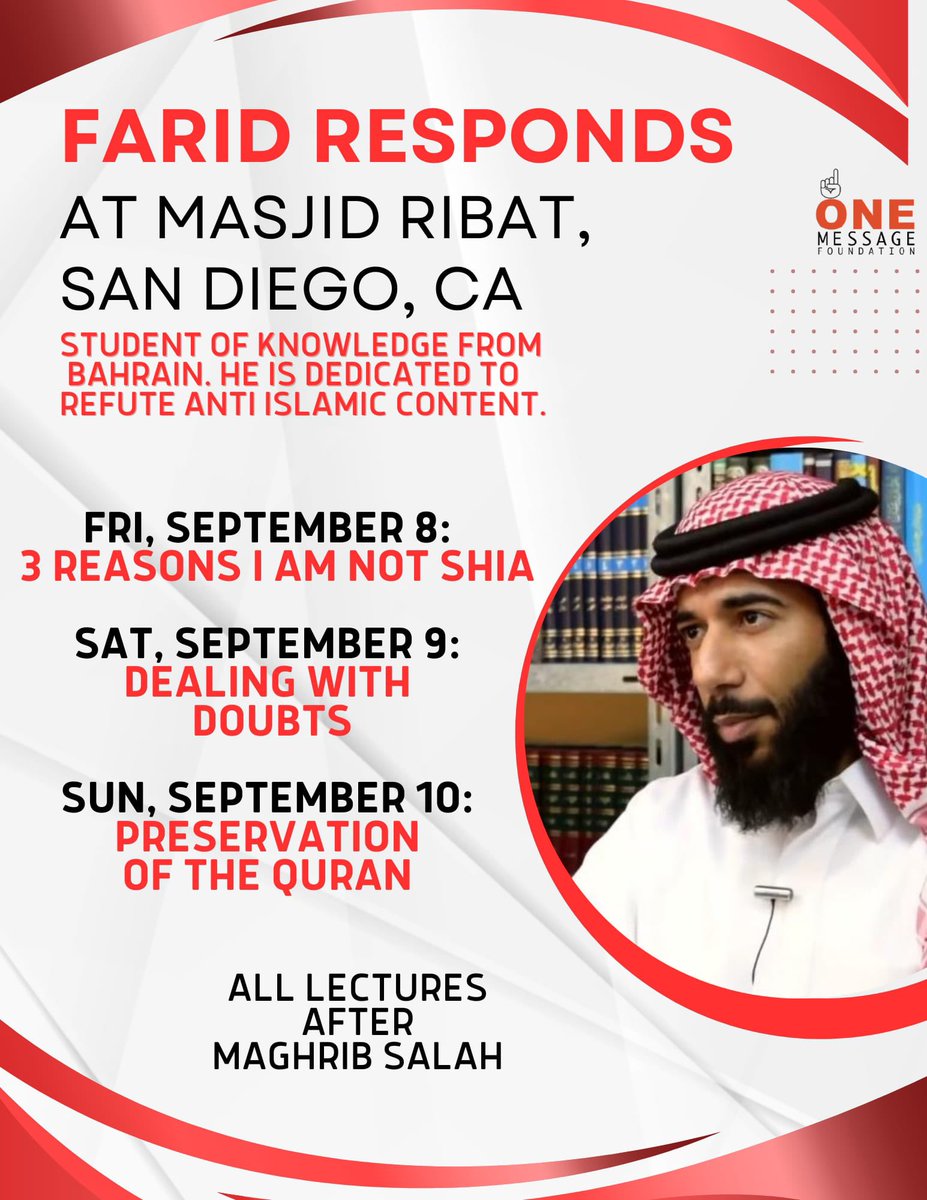 One Message Foundation tweet media