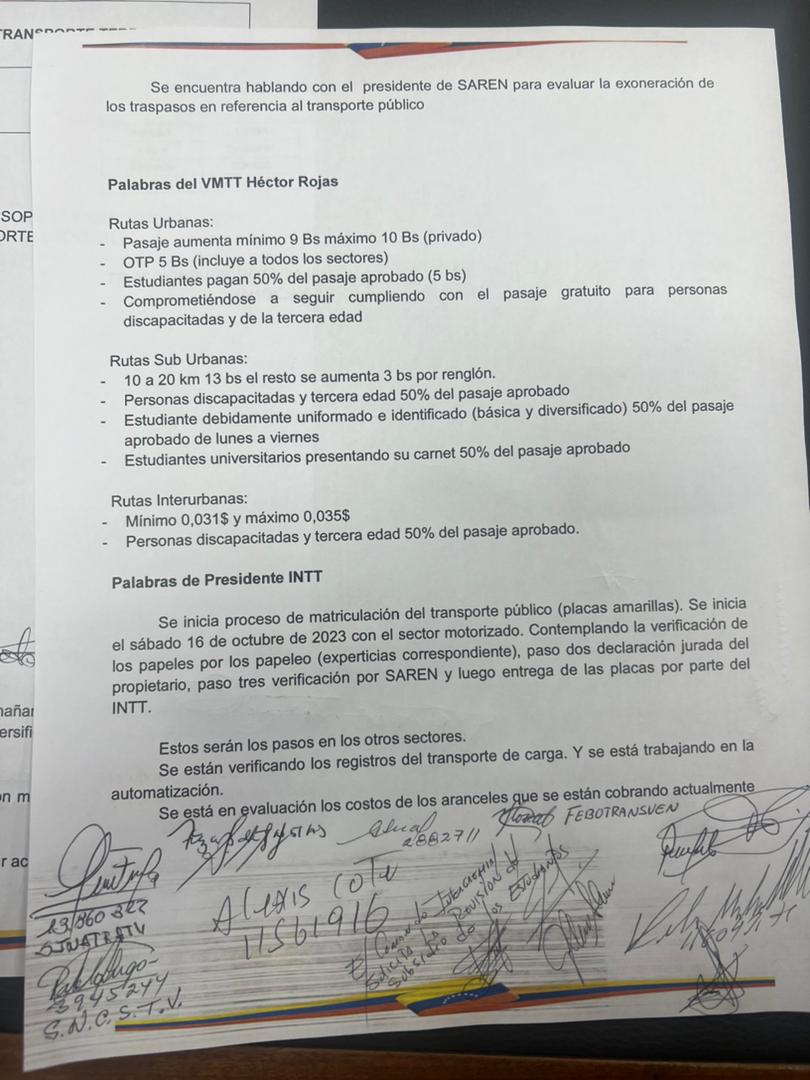 kumachiNWS24H's tweet photo. #ULTIMAHORA | Aprobado aumento del pasaje urbano a #10Bs. Esto luego de una reunión entre transportistas y el Órgano Superior del Transporte #12sep 🧵hilo https://t.co/ci4cFR2jhA