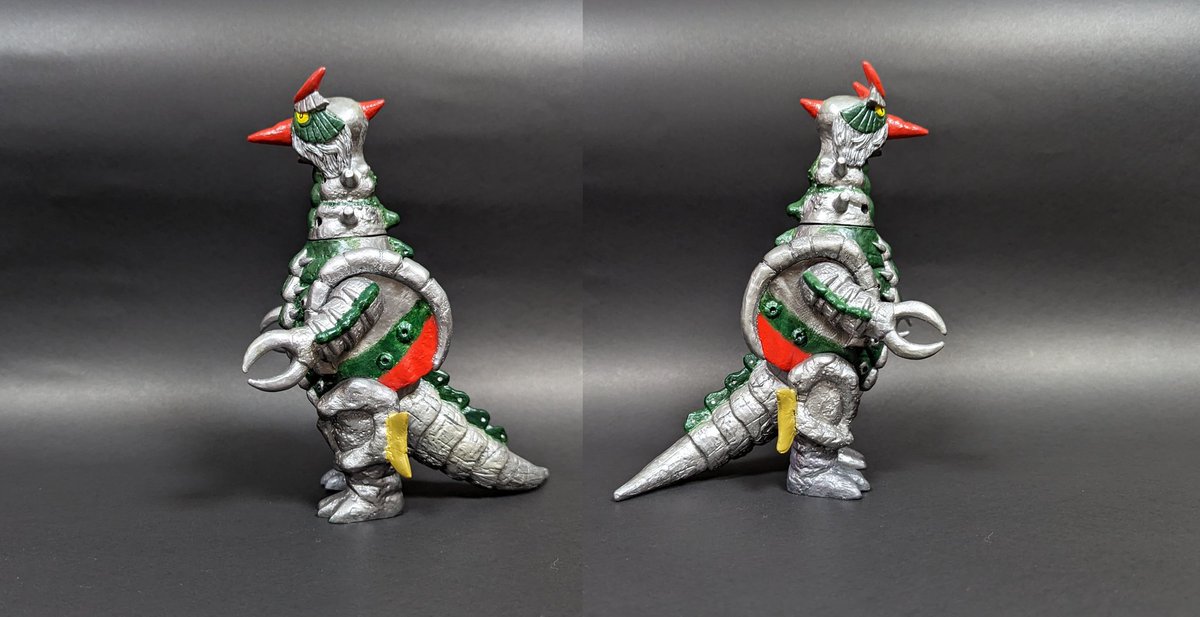 宇宙大怪獣ムルロア ポピーキングザウルスシリーズ 少改造、リペイント