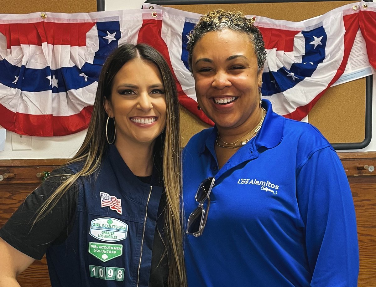 Thank you to Los Alamitos mayor Tanya Doby for speaking with our <a href="/girlscouts/">Girl Scouts</a> Troop 1098. Thank you for helping us learn about running for office in local government and the empowerment of women. 💚🇺🇸 #GirlScouts