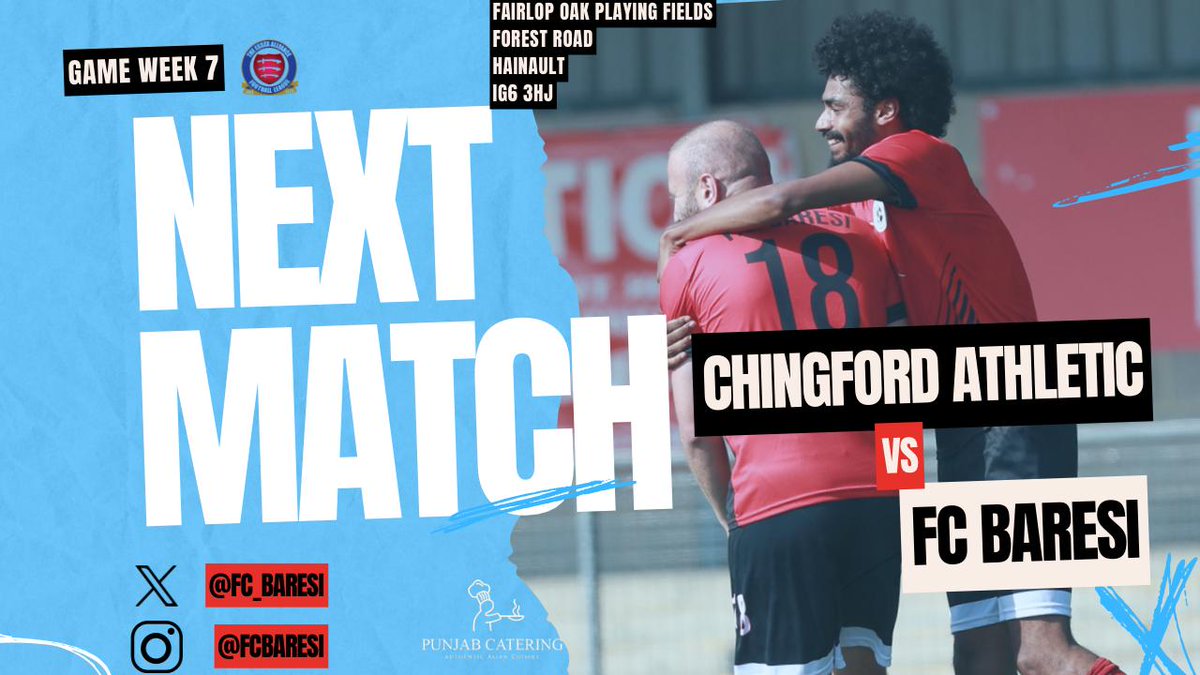 First team away at @ChingfordAFC