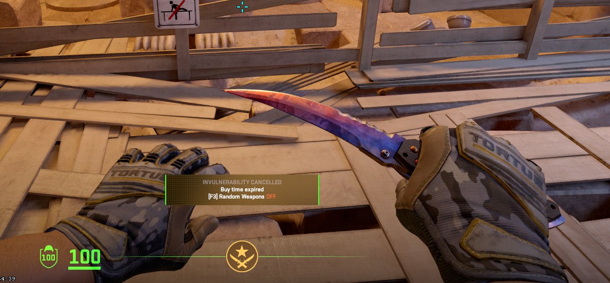 forcedmemes's tweet image. fire &amp;amp; ice (fake) flip knife after the update