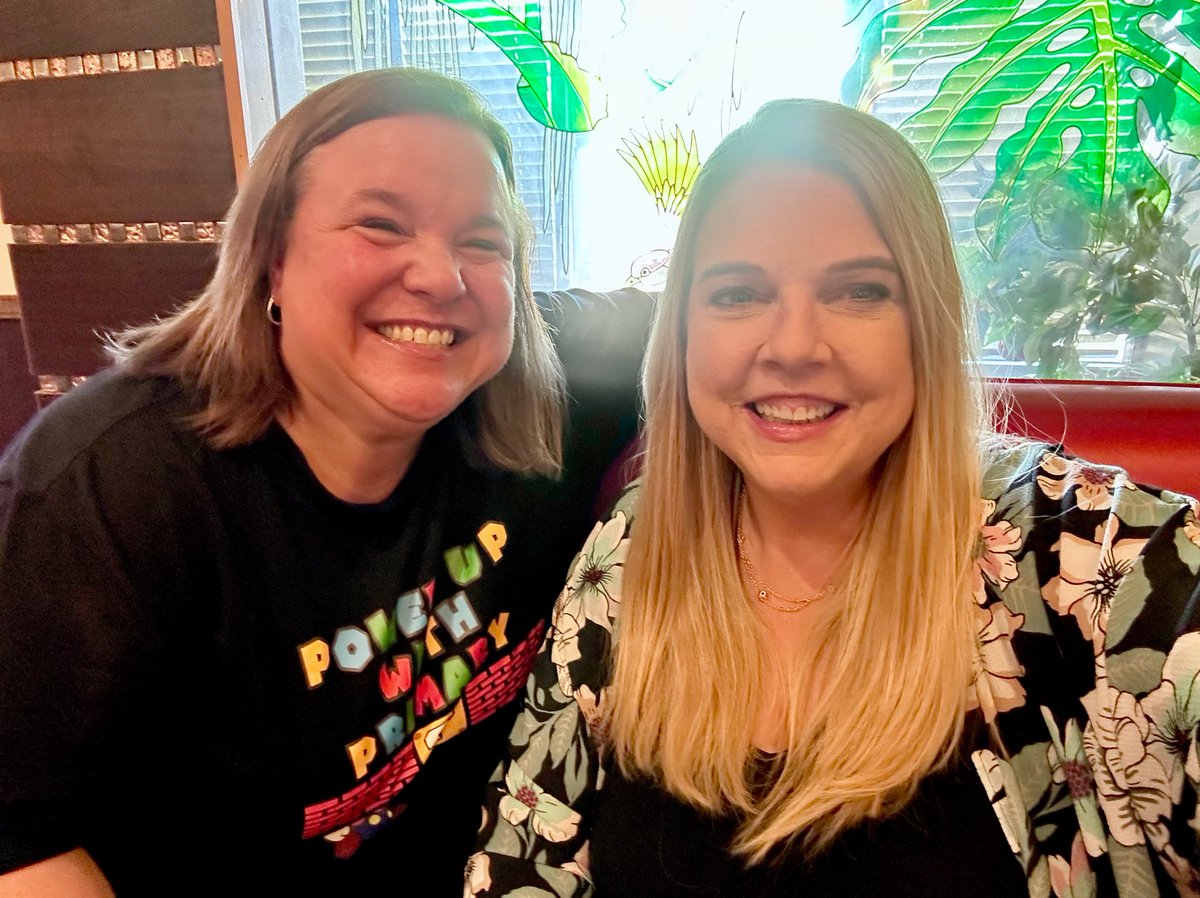 Caralyn_Orman's tweet photo. Today was a great day of learning and connecting. Our ELAR IS meeting was full of all the information we needed.❤️Enjoyed catching up at lunch with Instructional Specialist friends AND spending four hours this evening with the one and only @cariannestroud! @CyFairISD @lucascfisd https://t.co/PRd27jgsmB