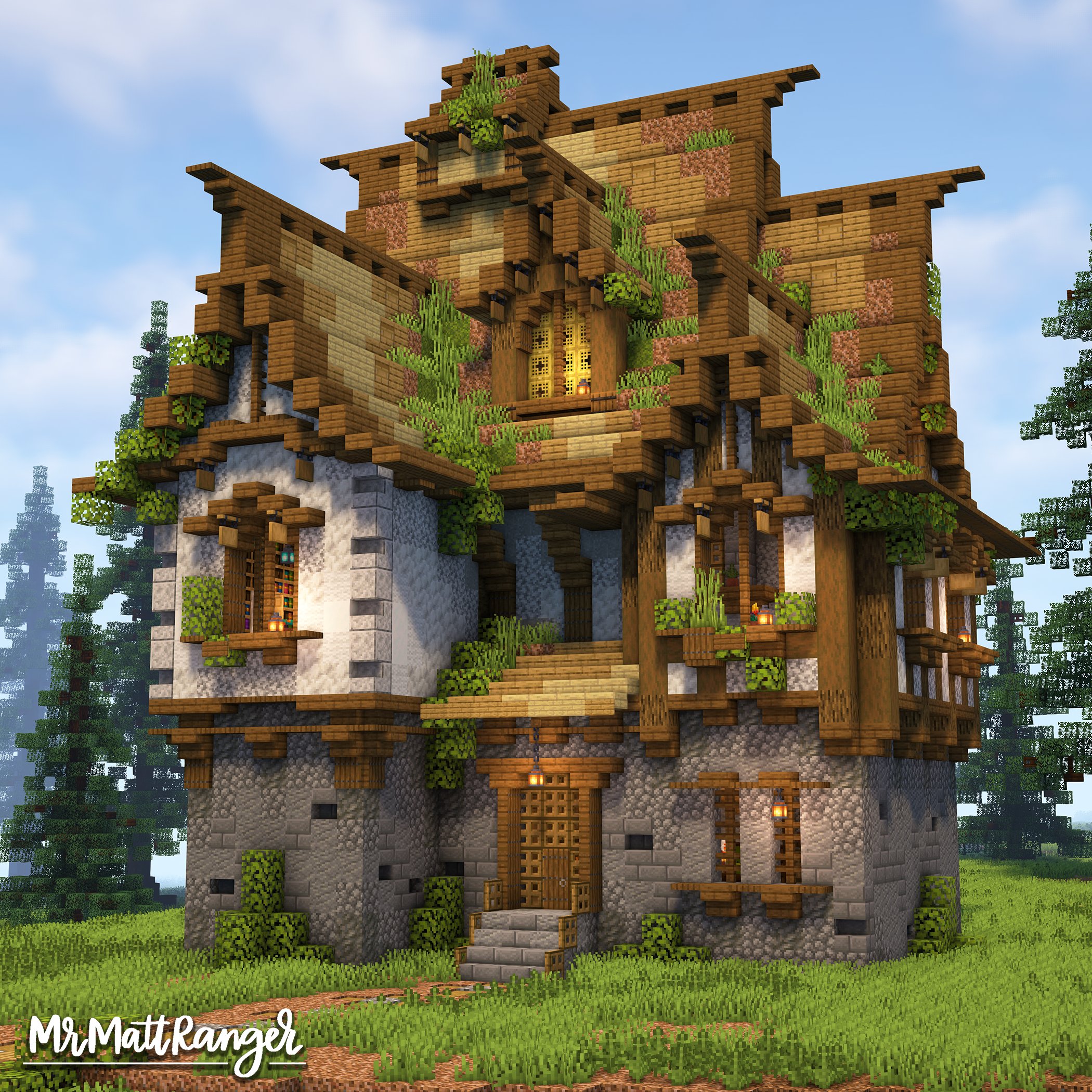 Medieval Fantasy House para Minecraft