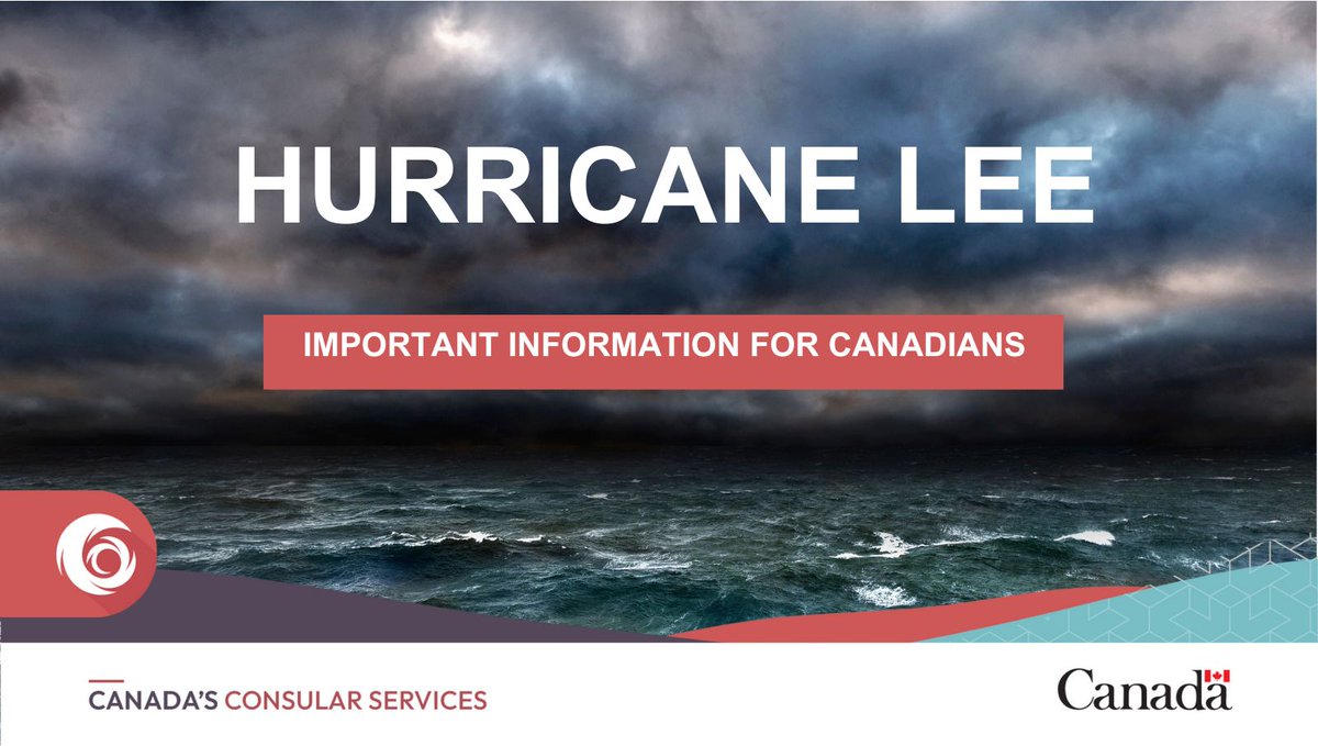 #HurricaneLee is expected to sweep across down-east #Maine, #UnitedStates, on September 15. If you are in an affected area, follow the instructions of local authorities. More info: ow.ly/M7CC50PLoSU